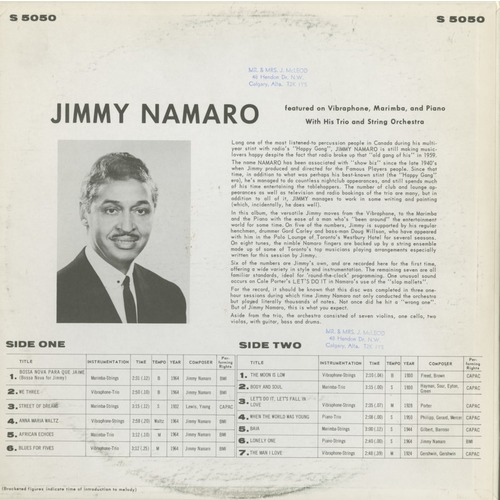 featured on Vibraphone, Marimba, and Piano With his Trio and String Orchestra