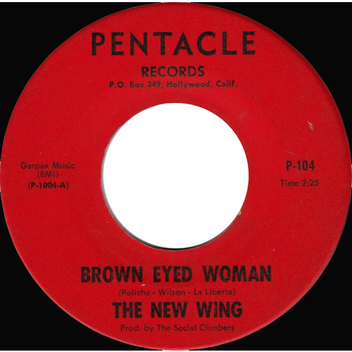 Brown Eyed Woman b/w I Need Love