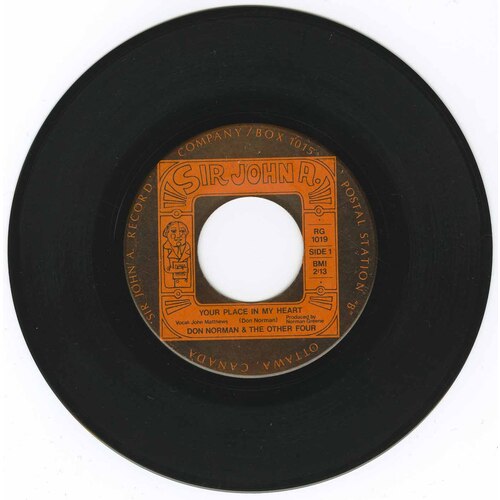 Your Place in My Heart b/w Trae Hymn I (eca / lp-Ruoy)