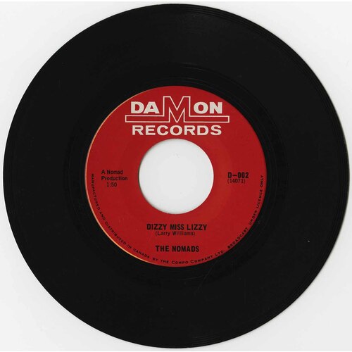 Dizzy Miss Lizzy b/w Walkin' Mary Home