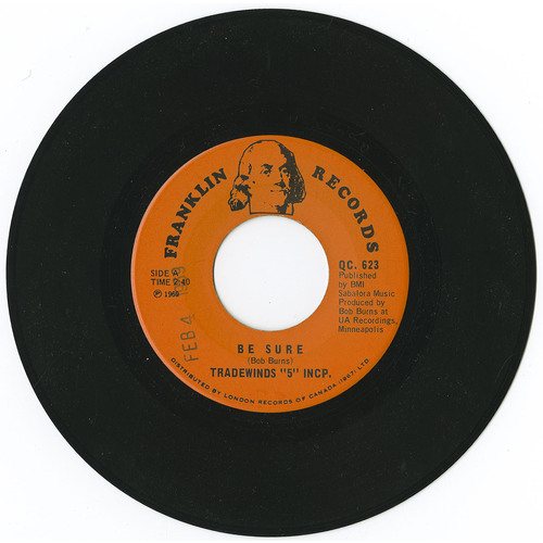 Be Sure b/w I Gotta Love You All The Time