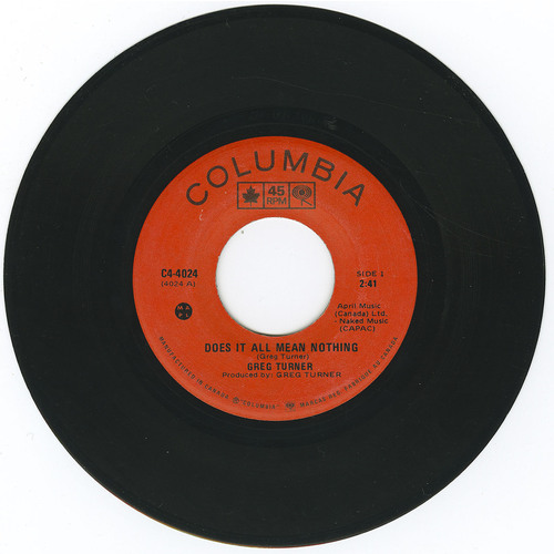 Does it All Mean Nothing b/w Home by Now