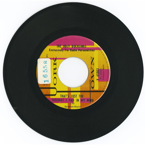 Just In Case You're Wondering b/w That's Just the Thought I Had in My Mind (mis-print, promo)