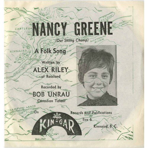 Nancy Greene b/w Rossland, B.C.
