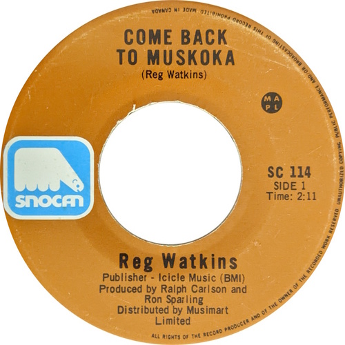 Come Back to Muskoka b/w Let's Have October Back Again