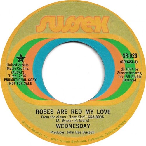 Ride b/w Roses are Red My Love