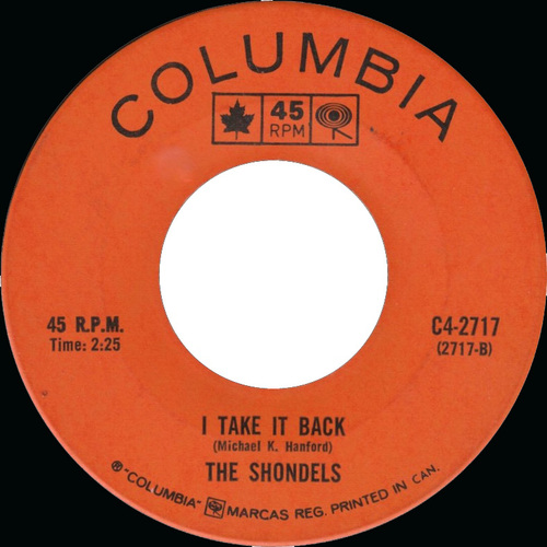 I Take It Back b/w World of Today