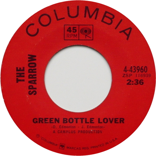 Green Bottle Lover b/w Down Goes Your Love Life