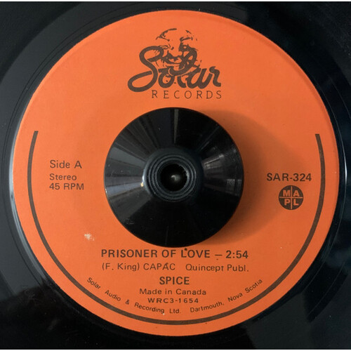 Prisoner of Love b/w Knife In The Back