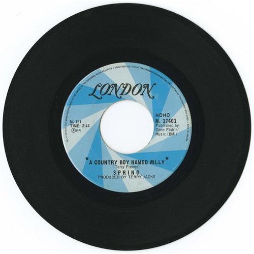 A Country Boy Named Willy b/w Pressed Ham (instrumental)