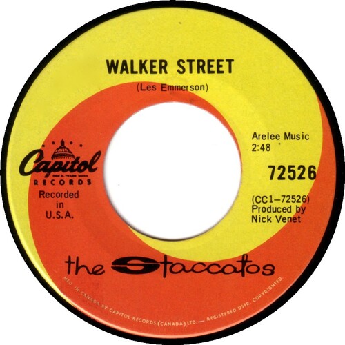 Walker Street b/w Super Girl