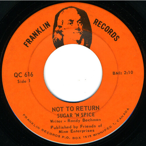 Not To Return b/w I Don't Need Anything