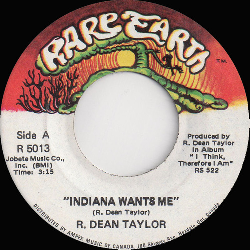 Indiana Wants Me b/w Love's Your Name