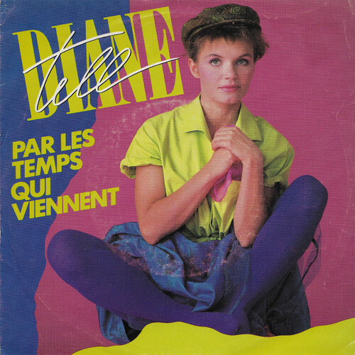 Par les temps qui viennent b/w Juste au bon moment (picture sleeve)