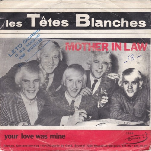 Mother In Law b/w Your Love was Mine