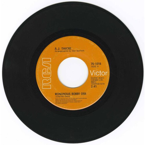 Wonderous Bobby Orr b/w That Boston Dandy