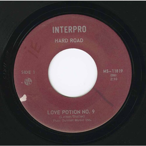 Love Potion No. 9 b/w Not Here With Me