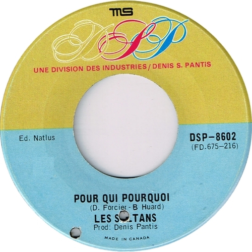 Pour Qui, Pourquoi b/w Tout Ira