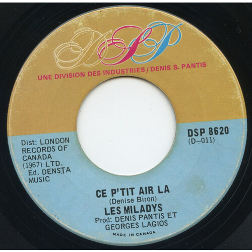 Ce Petit Air Là b/w Avec Tout Mon Amour