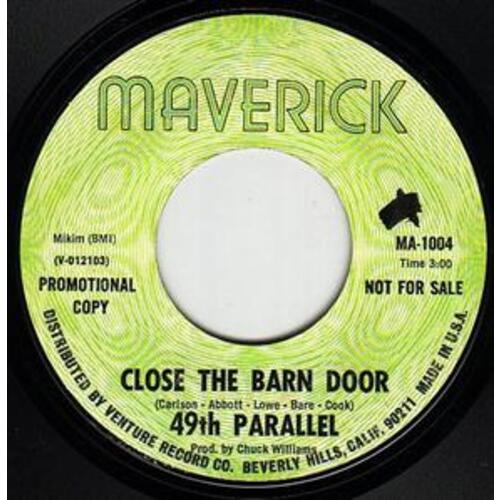 Twilight Woman b/w Close the Barn Door (green label) (promo)