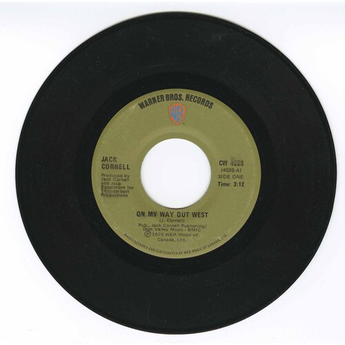 On My Way Out West b/w Free Me