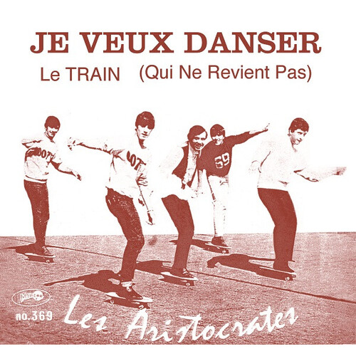 Je veux danser b/w Le train (qui ne revient pas) (picture sleeve)