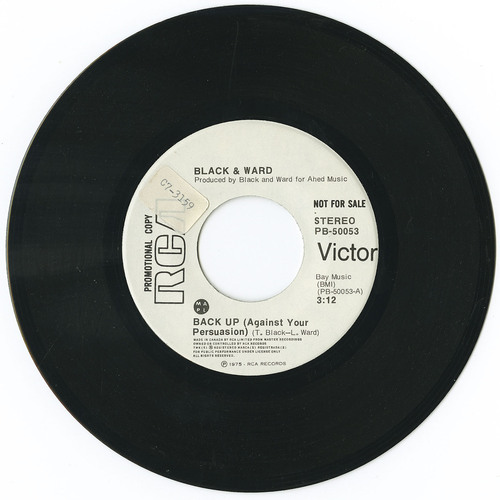 Back Up (Against Your Persuasion) b/w This Is My Confusion (promo)