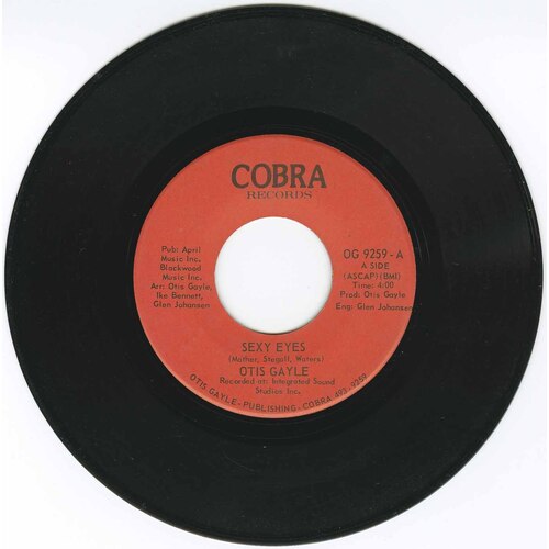 Sexy Eyes b/w We All Need Love