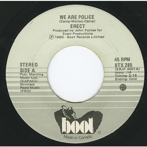 We Are Police b/w The Colony