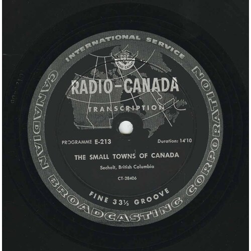 Sechelt, British Columbia - Programme E-213