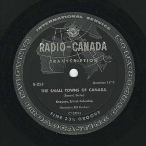 Osoyoos, British Columbia - Programme E-253