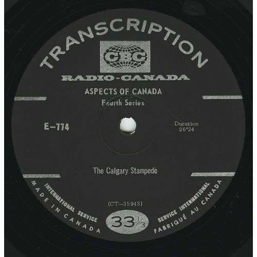 The Calgary Stampede - Programme E-774