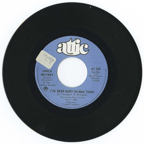 I've Been Hurt (So Many Times) b/w It's You For Me