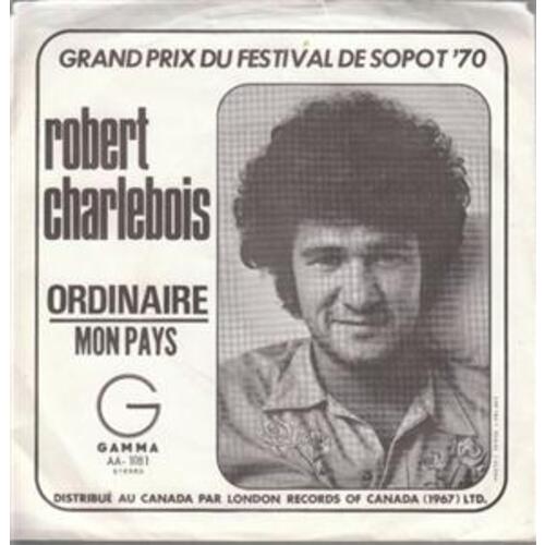 Ordinaire b/w Mon pays (picture sleeve)