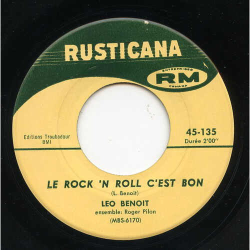 Le Rock 'n Roll c'est bon b/w La cha-cha en pyjama