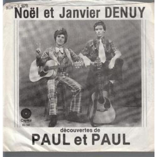 Noël et Janvier Denuy (picture sleeve)