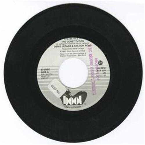 The Battle of the Constitution b/w (Theme from) Bluegrass Country