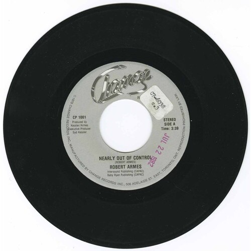 Nearly Out of Control b/w Radio Active