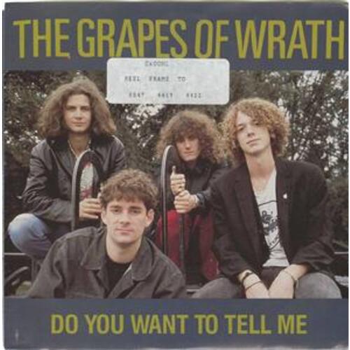 Do You Want to Tell Me b/w Backward Town (Acoustic) (picture sleeve)