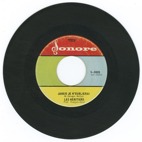 Jamais je n'oublierai b/w Ma caleche