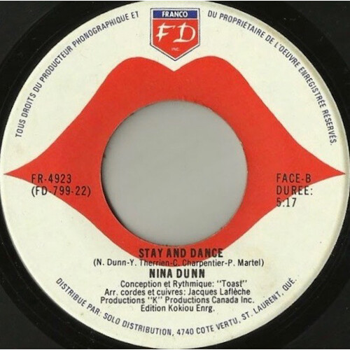 If You Want My Love (Do It) b/w Stay and Dance