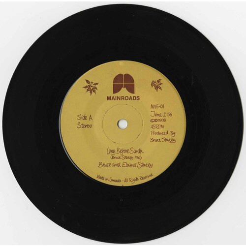 Long Before Santa b/w David's Christmas Message