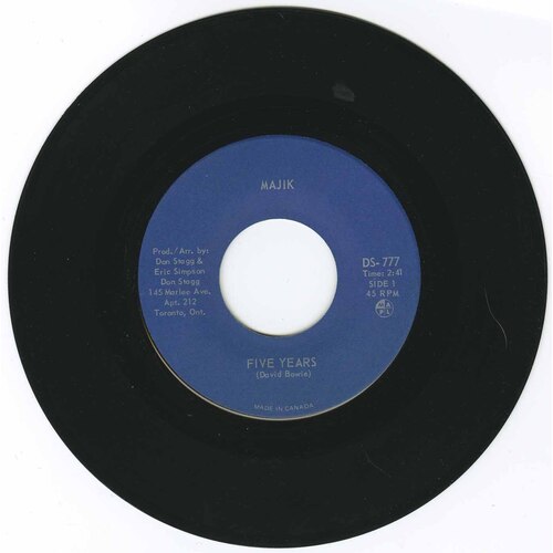 Five Years b/w Hermits Tales