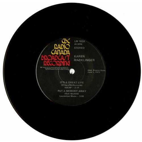 It’s A Great Life/ Put a Memory Away b/w What A Little Love Can Do/ Long Way Home