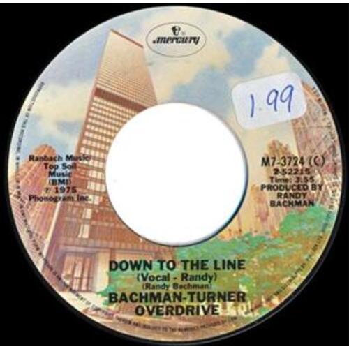 Down to the Line b/w She's a Devil