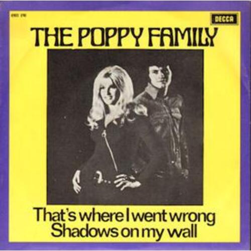 That's Where I Went Wrong b/w Shadows on My Wall (picture sleeve)