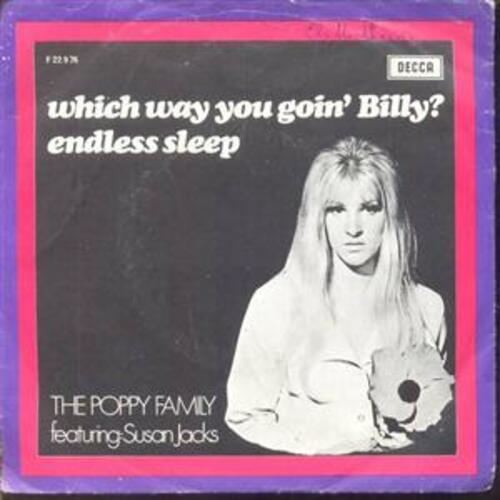 Which Way You Goin' Billy? b/w Endless Sleep (picture sleeve)