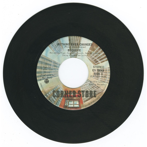 Nothing Ever Changes b/w Countryness