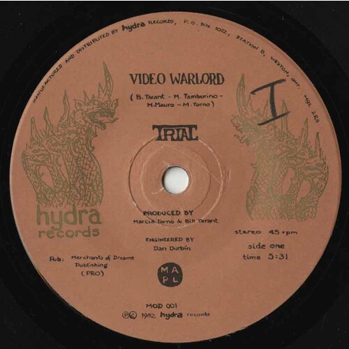 Video Warlord b/w Infinity