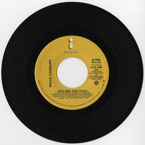 Don't Feel Your Touch b/w Understanding Nothing